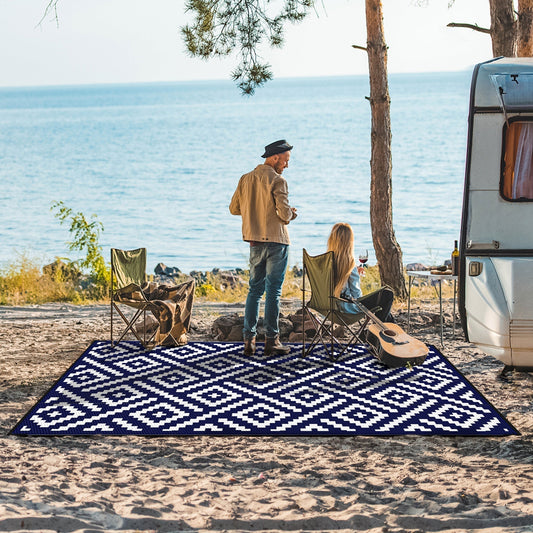 The spotlights of our outdoor rug