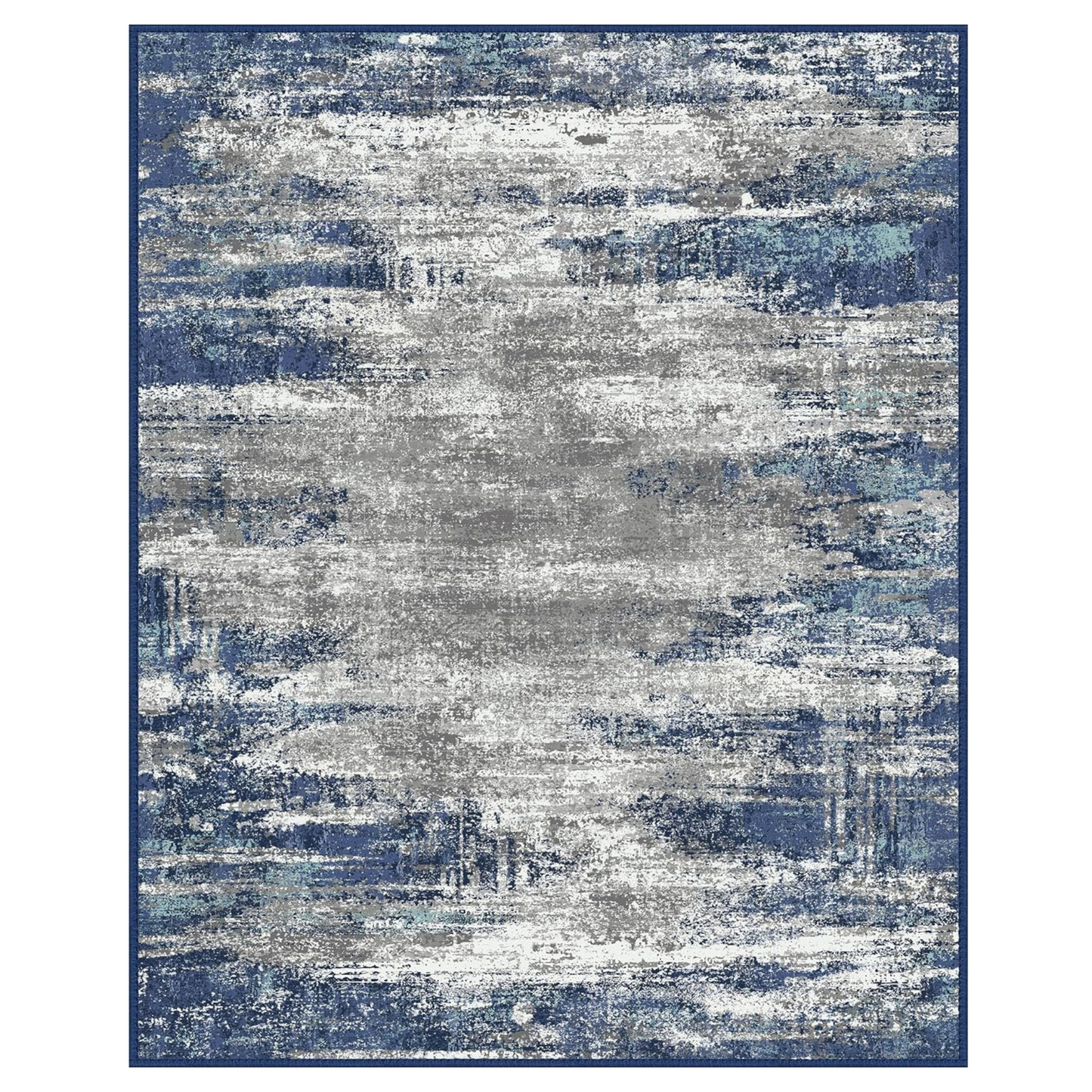 GENIMO Modern Abstract Painting Soft Pet Friendly Area Rug