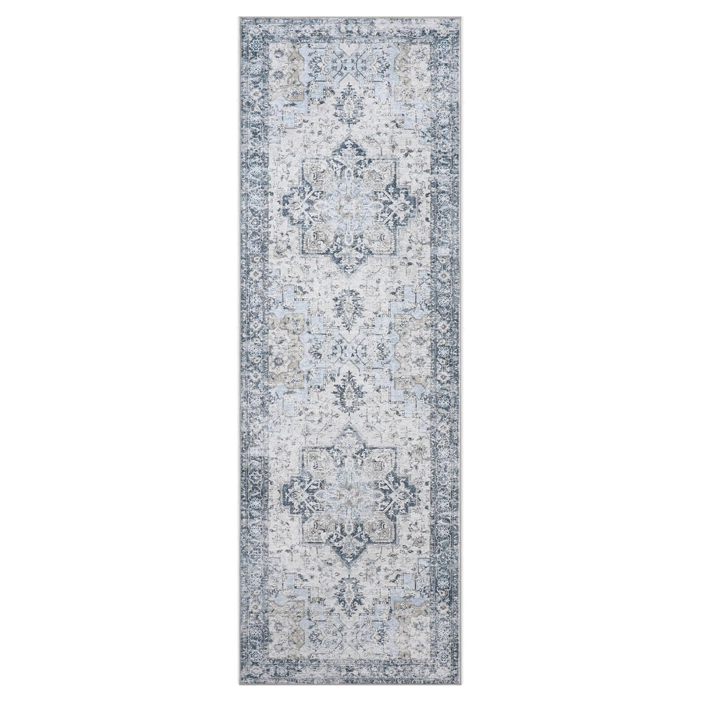GENIMO Machine Washable Non Slip with Gripper Runner Rug