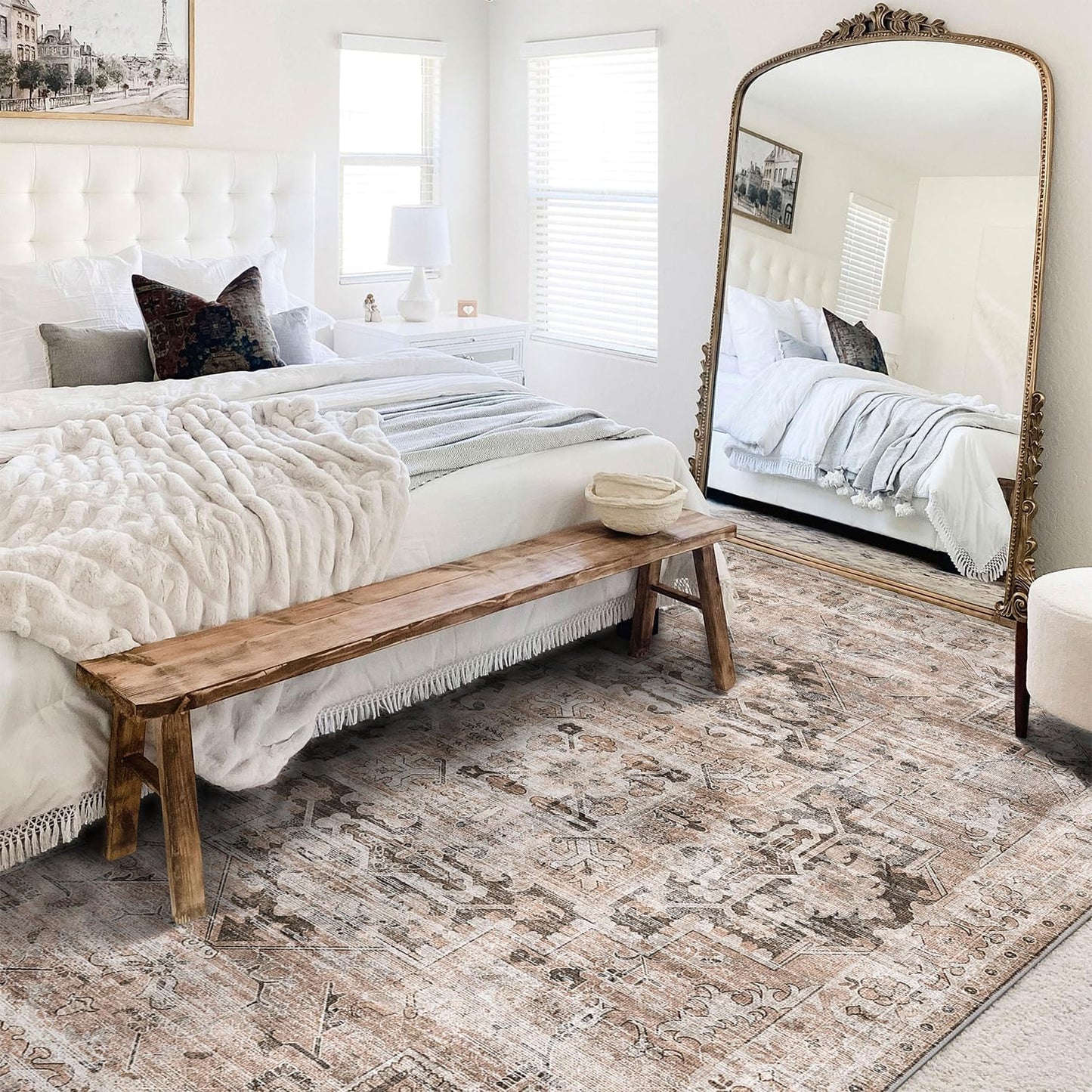 GENIMO Modern Classic Minimalist Area Rug