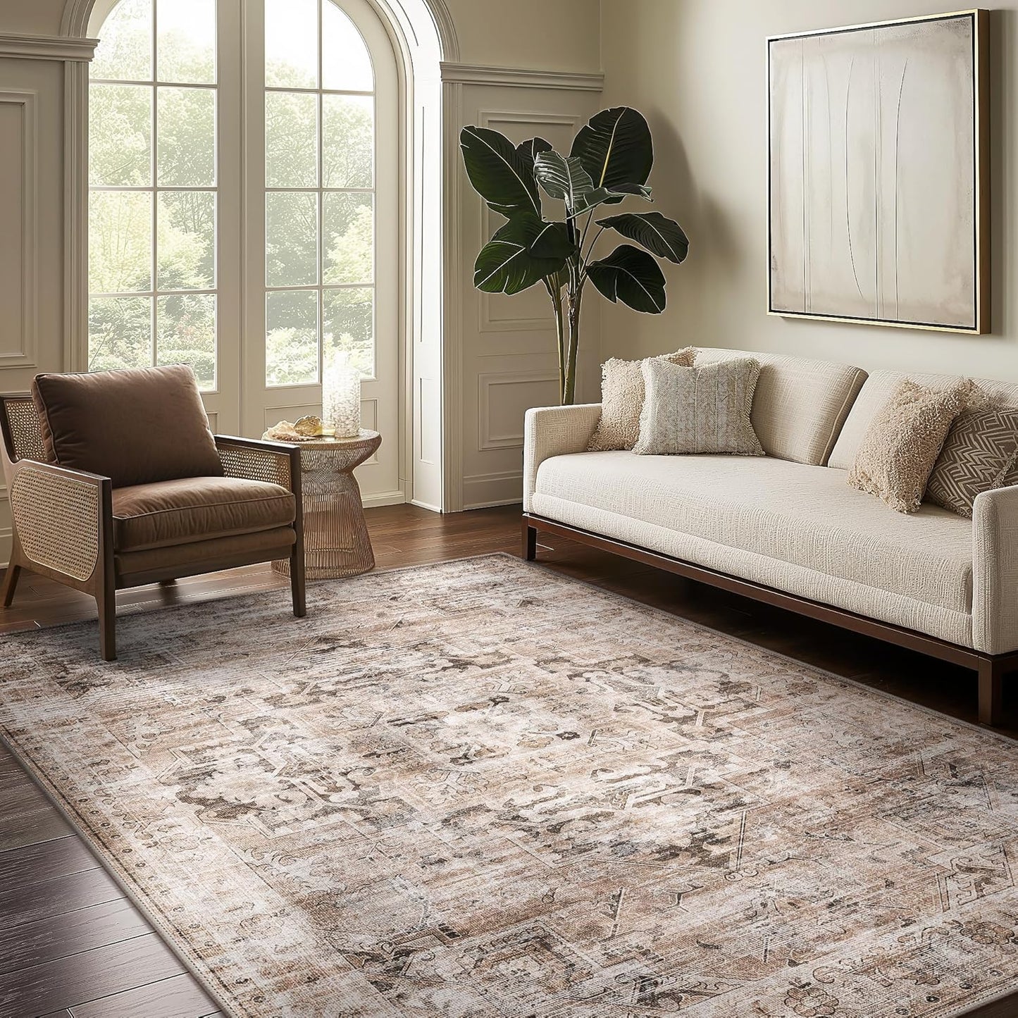 GENIMO Modern Classic Minimalist Area Rug