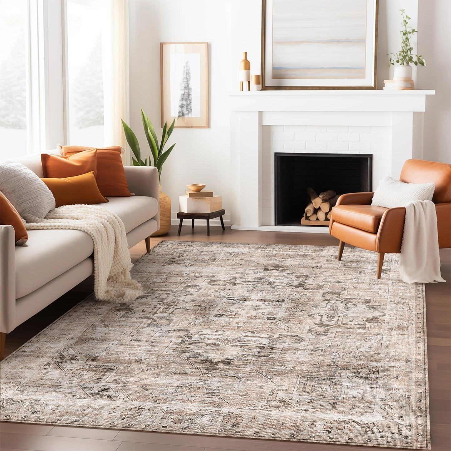 GENIMO Modern Classic Minimalist Area Rug