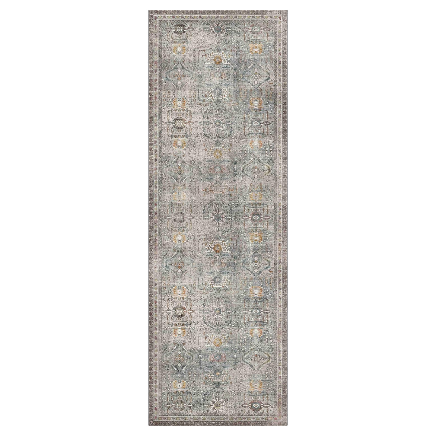 GENIMO Vintage Bohemian Print Non-Slip Runner Rug