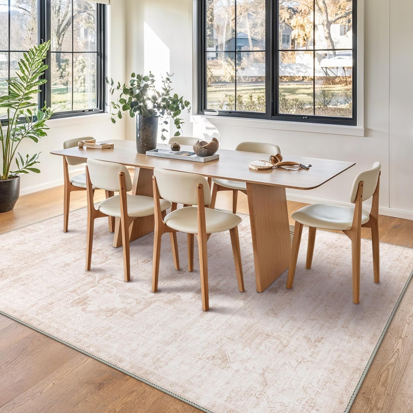 GENIMO Modern Classic Minimalist Area Rug