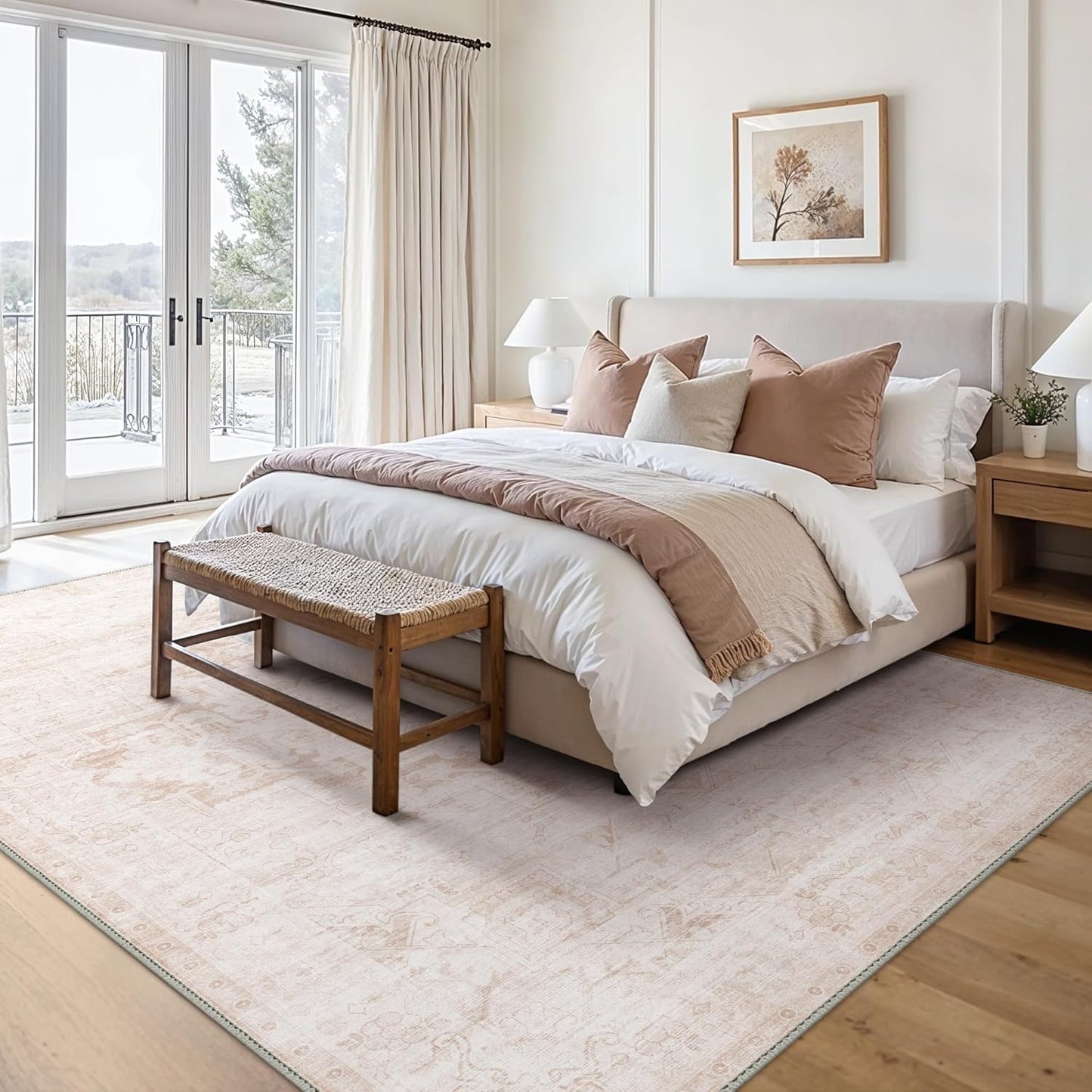 GENIMO Modern Classic Minimalist Area Rug