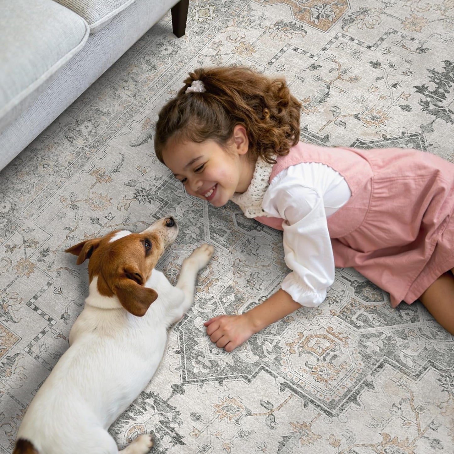 GENIMO Machine Washable Non Slip with Gripper Runner Rug