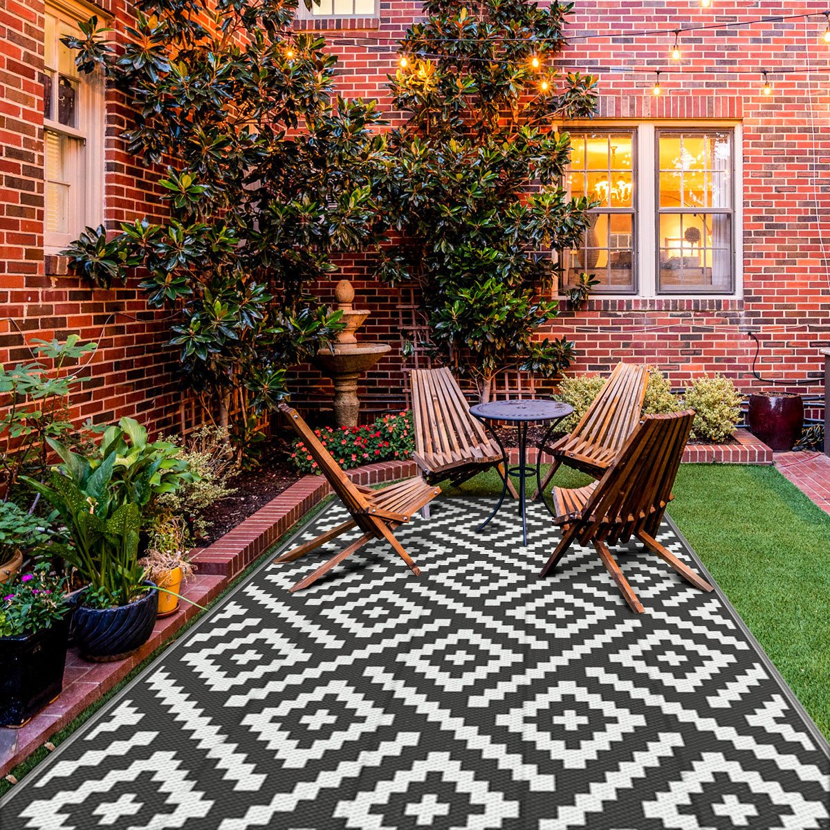 Decorate Your Patio with an Outdoor Rug: Add Style and Comfort to Your Outdoor Space - GENIMO