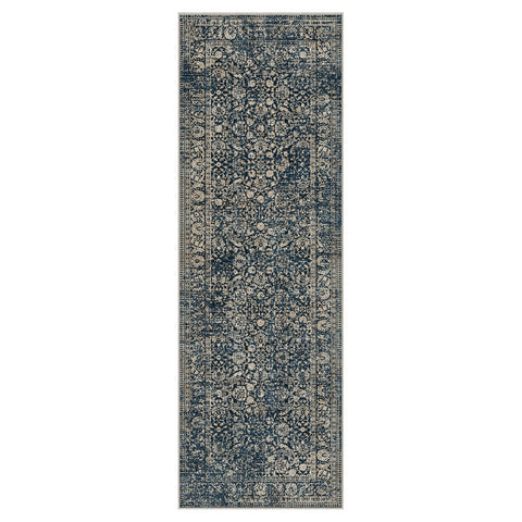 GENIMO Flourishing Floral Print Machine Washable Runner Rug,2'x6'