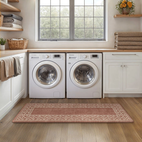 GENIMO 2Pcs Anti Fatigue Padded Kitchen Mat Non Slip Washable Runner Rug for Sink
