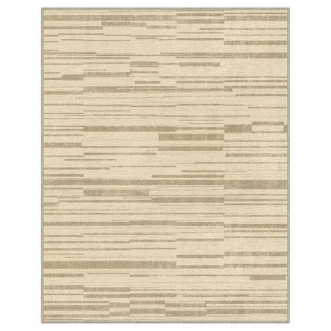 GENIMO Modern Simple Imitation Wood Grain Area Rug