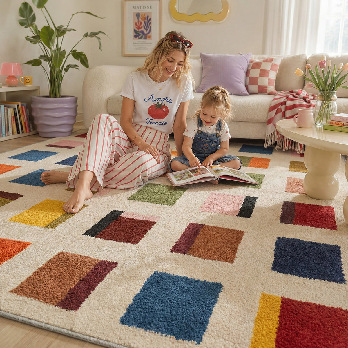 Dopamine Pop rug style