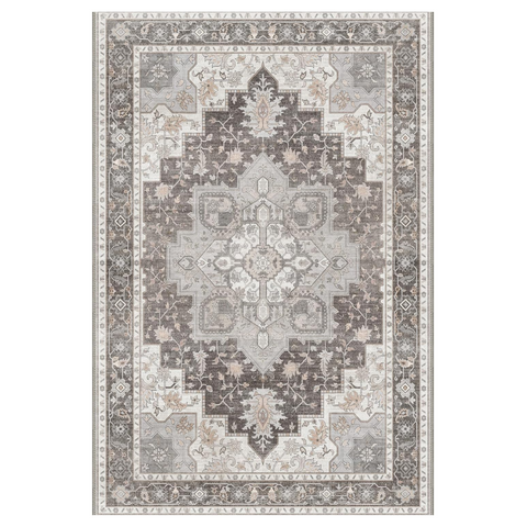 GENIMO Gorgeous Prints Machine Washable Low Pile Area Rug
