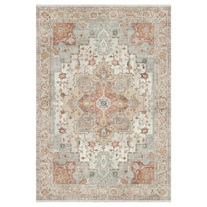 GENIMO Area Rug Vintage European Print