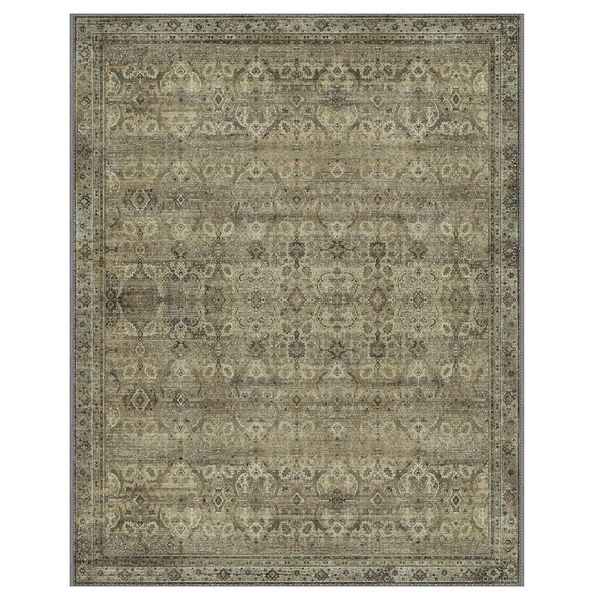 GENIMO Vintage Gorgeous Cool Color Non-Slip Washable Area Rug