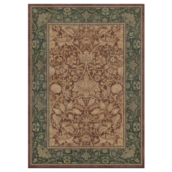 GENIMO Mysteriously Gorgeous Floral Pattern Print Area Rug