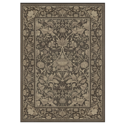 GENIMO Mysteriously Gorgeous Floral Pattern Print Area Rug