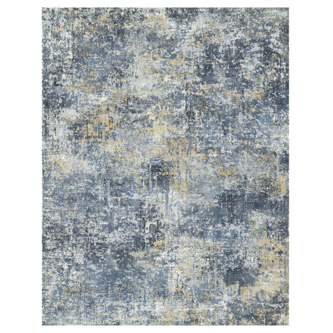 GENIMO Non-Slip Modern Abstract Slim Low Pile Carpet Area Rug