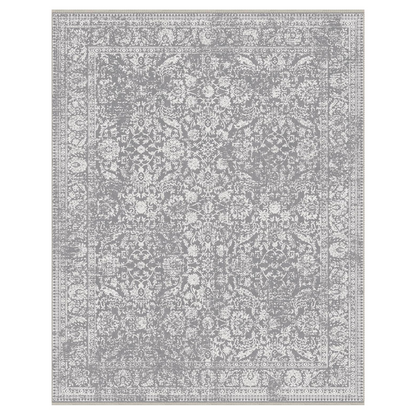 GENIMO Flourishing Floral Print Machine Washable Area Rug