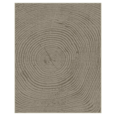GENIMO Modern Minimalist Year Round Printed Non-Slip Area Rug