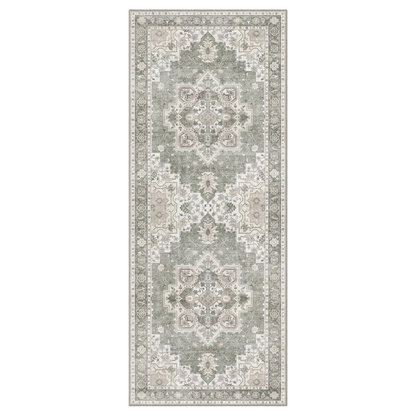 GENIMO Runner Rug Machine Washable Vintage Bohemian Print