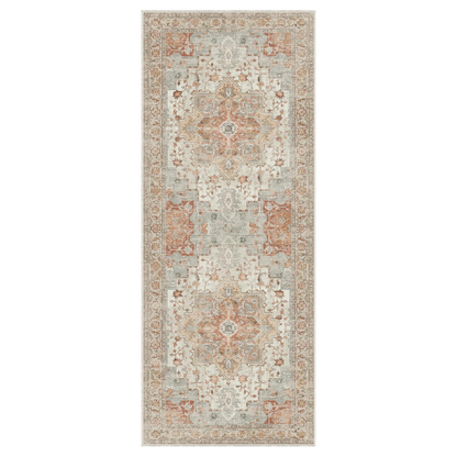 GENIMO Gorgeous Vintage Bohemian Print Machine Washable Runner Rug