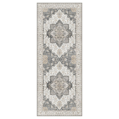 GENIMO Gorgeous Vintage Bohemian Print Machine Washable Runner Rug