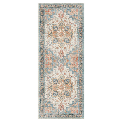 GENIMO Runner Rugs for Hallway, Kitchen Machine Washable Non Slip Vintage Rugs