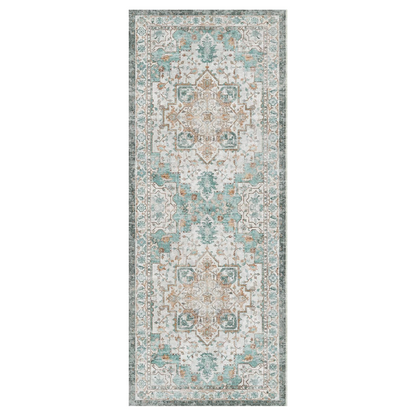 GENIMO Runner Rugs for Hallway, Kitchen Machine Washable Non Slip Vintage Rugs