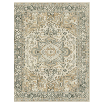 GENIMO Vintage Ethnic Bright Colored Area Rug