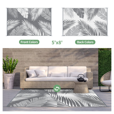 GENIMO Outdoor Rug Waterproof for Patios Clearance