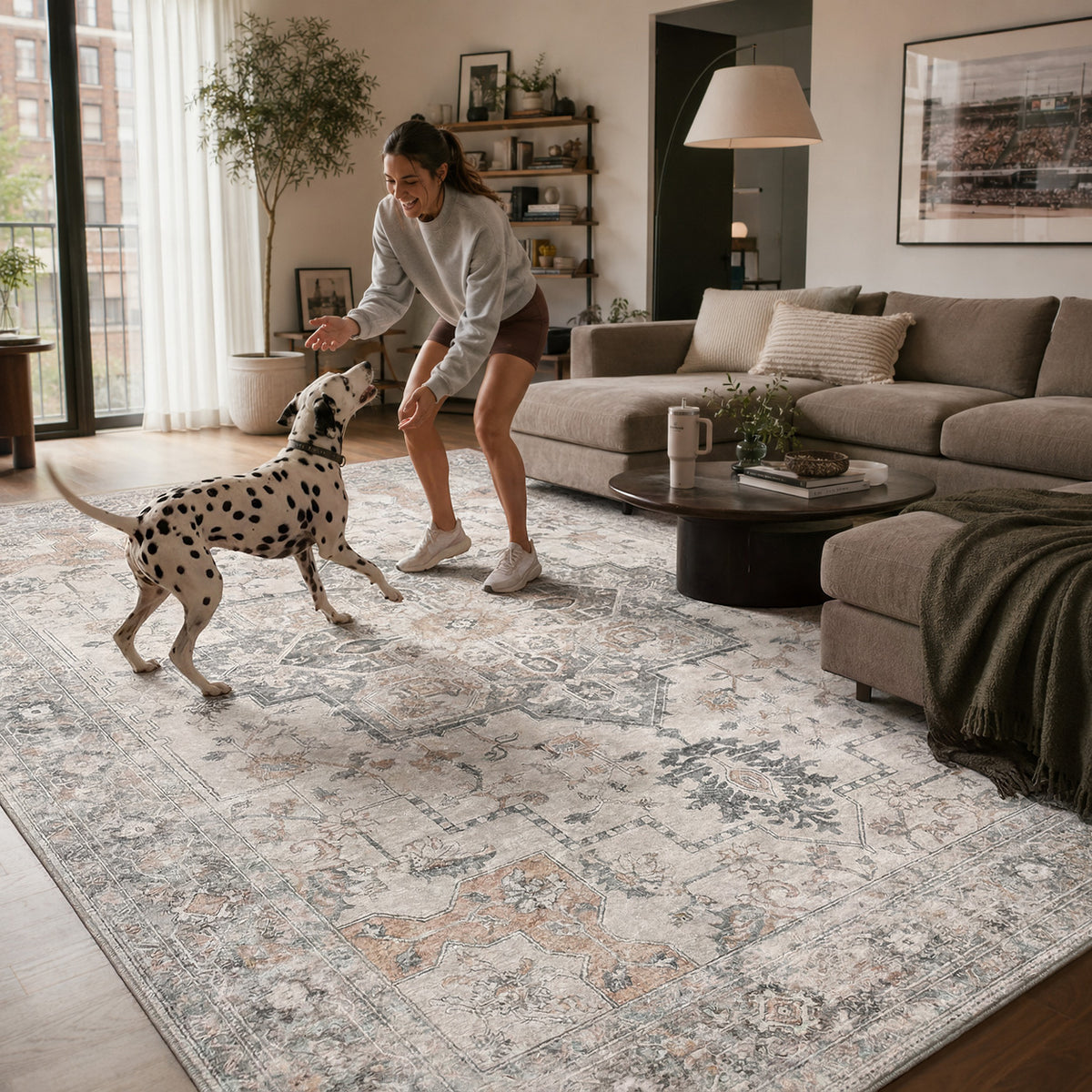 Sporty Chic rug style