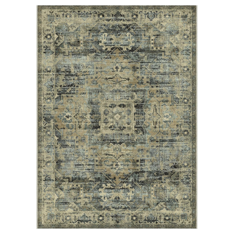 GENIMO Classic Persian Style Printed Low Pile Area Rug