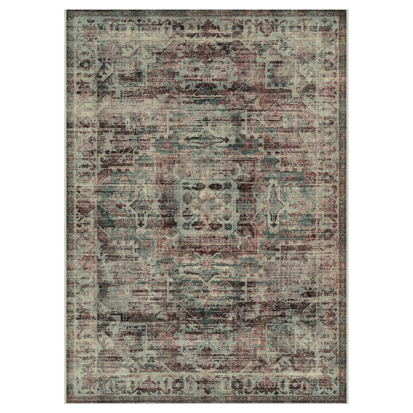 GENIMO Classic Persian Style Printed Low Pile Area Rug