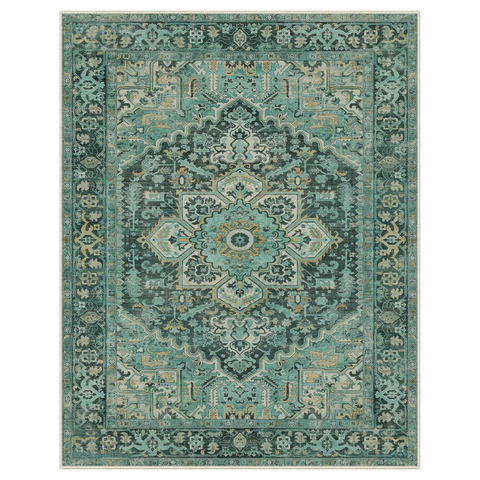 GENIMO Faded Totem Tribal Aged Area Rug