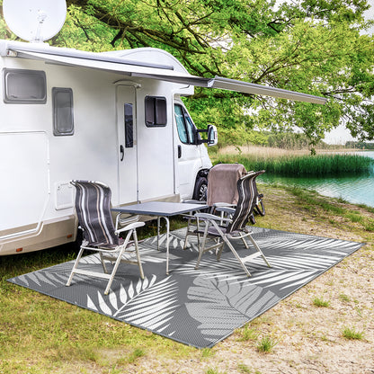 GENIMO Outdoor Rug for Patio Clearance,8'x10' Waterproof Mat