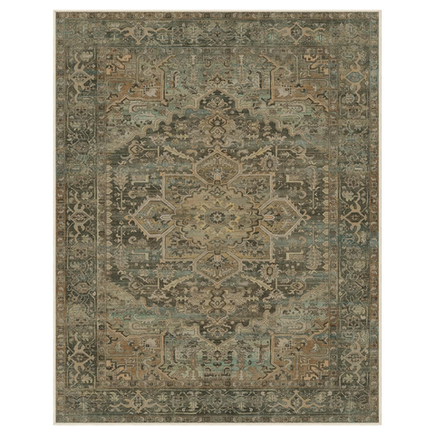GENIMO Faded Totem Tribal Aged Area Rug