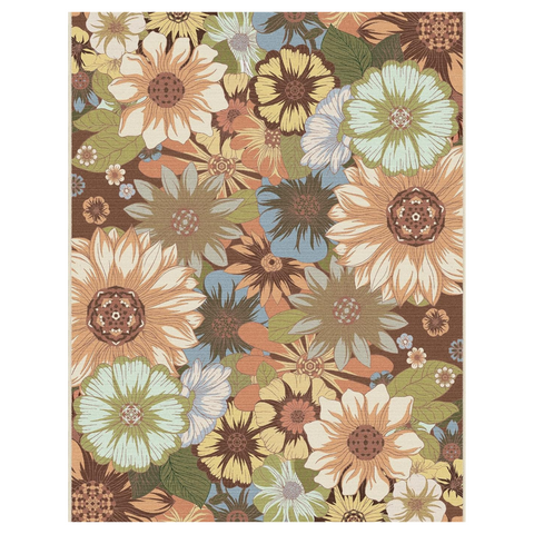GENIMO Sunflowers Low Pile Area Rug