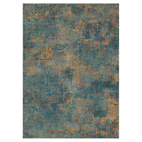GENIMO Modern Foggy Abstract Texture Washable Area Rug