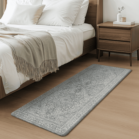 GENIMO 2Pcs Anti Fatigue Cushioned Kitchen Mat Non Slip Washable Runner Rug for Sink