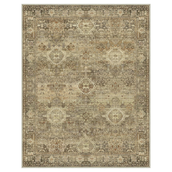 GENIMO Classic Persian Garden Washable Non-Slip Area Rug