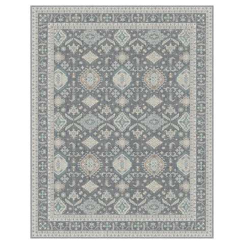 GENIMO Bohemian Geometric Jewels Washable Non-Slip Area Rug