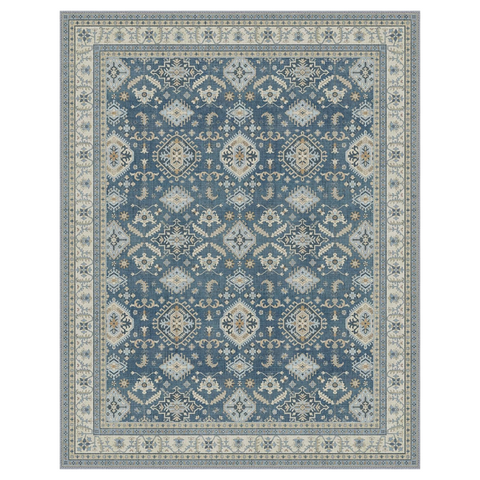 GENIMO Bohemian Geometric Jewels Washable Non-Slip Area Rug