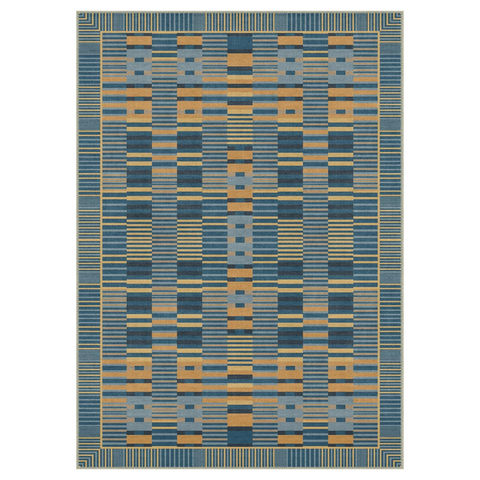 GENIMO Modern Minimalist Line Art Washable Non-Slip Area Rug