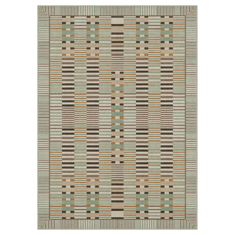 GENIMO Modern Minimalist Line Art Washable Non-Slip Area Rug