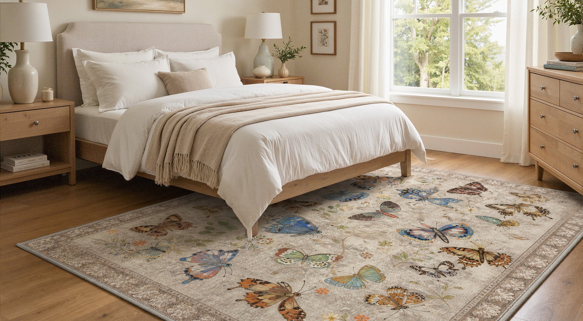 GENIMO best-selling rugs in a playful family room