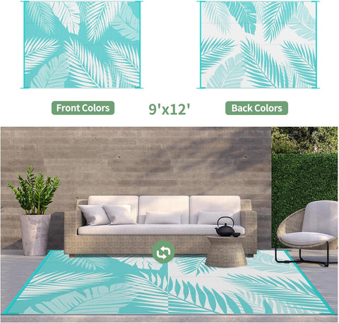 GENIMO Outdoor Rug Waterproof for Patios Clearance