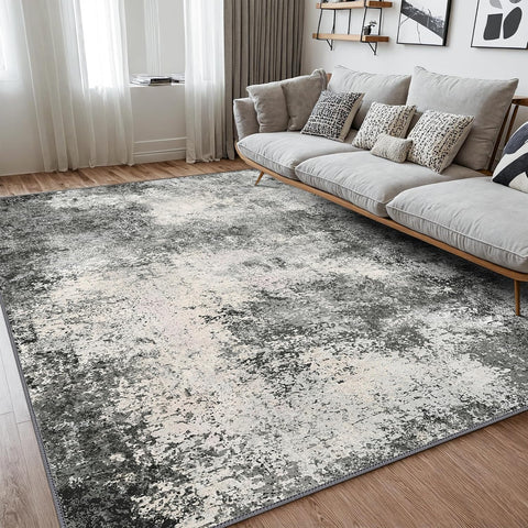 GENIMO Abstract Clouds Art Machine Washable Area Rug