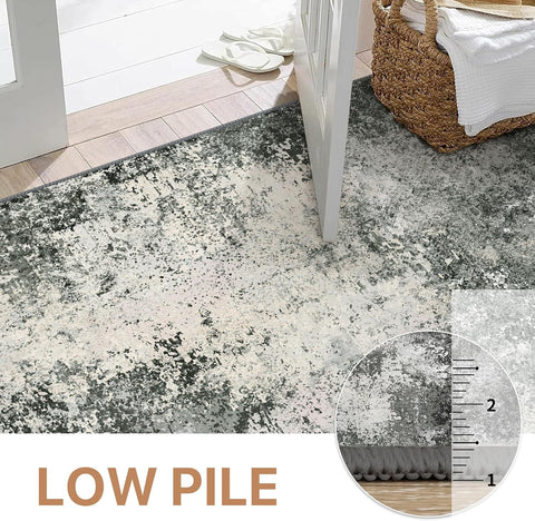 GENIMO Abstract Clouds Art Machine Washable Area Rug