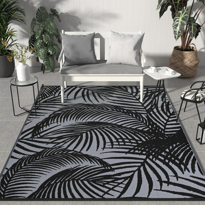GENIMO Tree Shadow Print Double Sided Waterproof Outdoor Rug