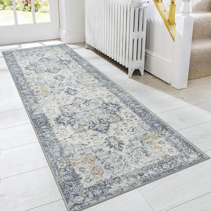 GENIMO Machine Washable Non Slip with Gripper Runner Rug